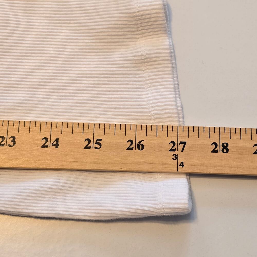 Lauren Ralph Lauren Top Womens Size XL White Short Sleeve Minimalist Neutral - Picture 8 of 8